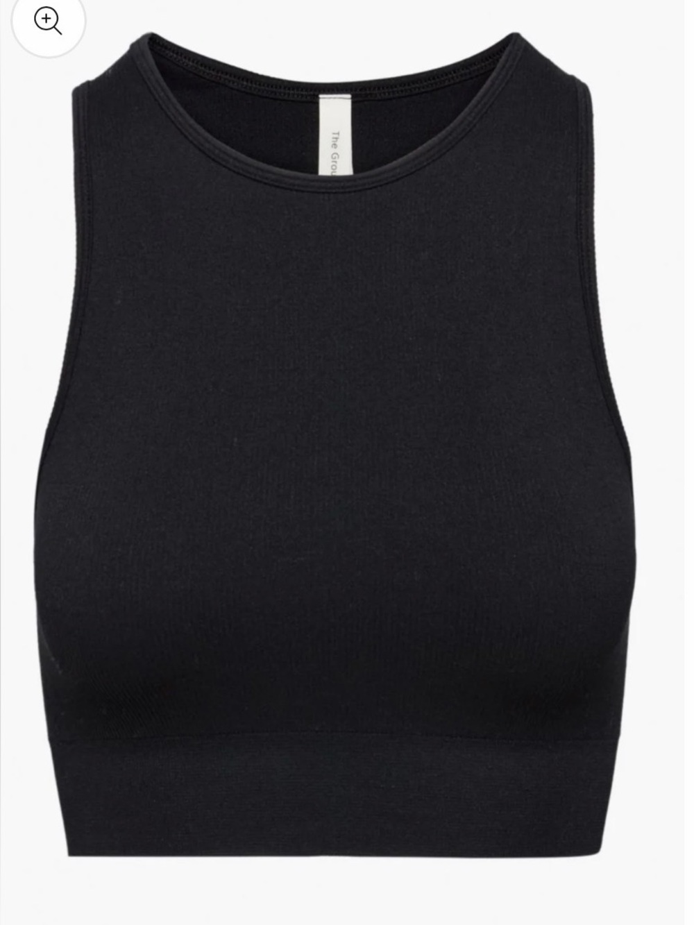 Aritzia The Group Silhouette Seamless Cropped Tank